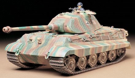 Tamiya German King Tiger "Porsche TURRET" 1/35 plastbyggsats – 35169