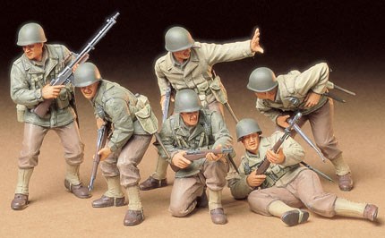 Tamiya U.S. Assault Infantry Set 1/35 plastbyggsats – 35192