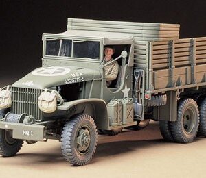 Tamiya U.S. 2 1/2-TON 6x6 Cargo Truck 1/35 plastbyggsats – 35218