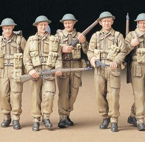 Tamiya British Infantry ON Patrol 1/35 plastbyggsats – 35223