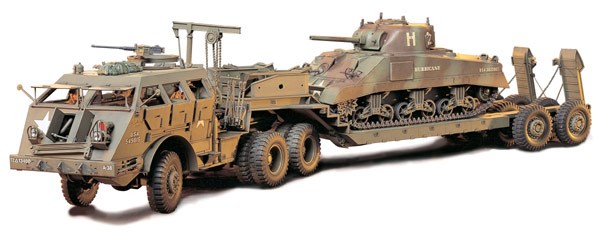 Tamiya U.S. 40 Ton Tank Transporter "DRAGON WAGON" 1/35 plastbyggsats – 35230