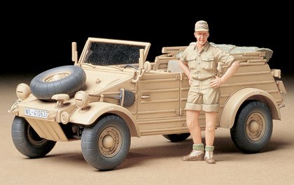 Tamiya German Kübelwagen Type 82 AFRICA-CORPS 1/35 plastbyggsats – 35238