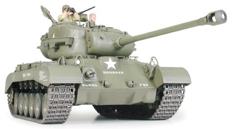 Tamiya U.S. Medium Tank M26 Pershing (T26E3) 1/35 plastbyggsats – 35254