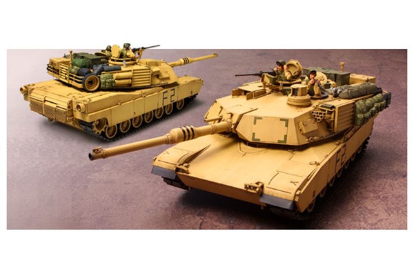 Tamiya M1A2 Abrams Operation Iraqi Freedom 1/35 plastbyggsats – 35269
