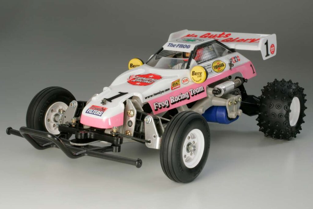 Tamiya The Frog 58354 klassisk radiostyrd buggy i skala 1/10