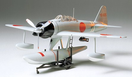 Tamiya Nakajima A6M2-N (RUFE) 1/48 plastbyggsats – 61017