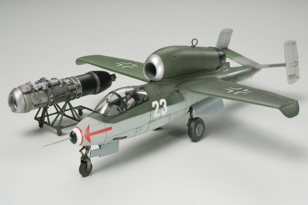 Tamiya Heinkel HE162 A-2 "SALAMANDER" 1/48 plastbyggsats – 61097