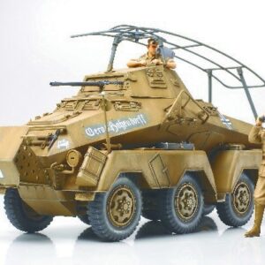 Tamiya German 8-WHEELED Heavy Armored Car Sd.Kfz.232 "AFRICA-CORPS" 1/35 plastbyggsats – 35297