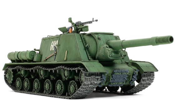 Tamiya Russian Heavy SELF-PROPELLED Gun JSU-152 1/35 plastbyggsats – 35303