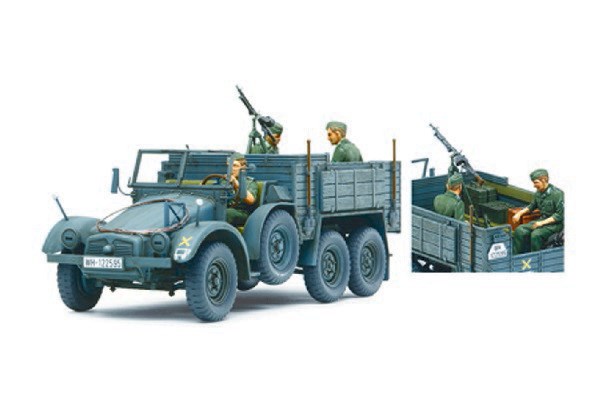 Tamiya 6×4 Krupp person carrier 1/35 plastbyggsats – 35317
