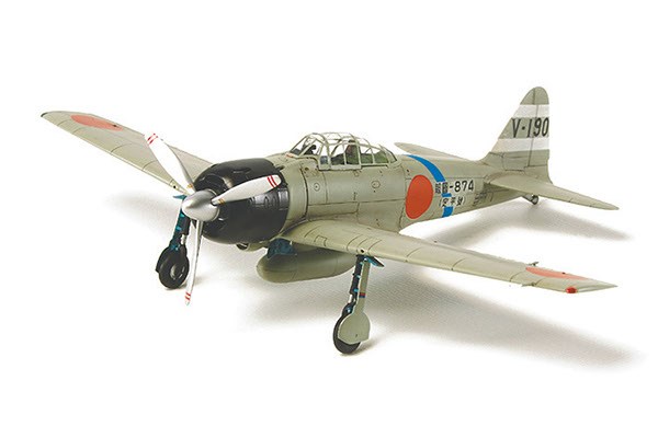 Tamiya Mitsubishi A6M3 Zero Fighter Model 32 (HAMP) 1/72 plastbyggsats – 60784