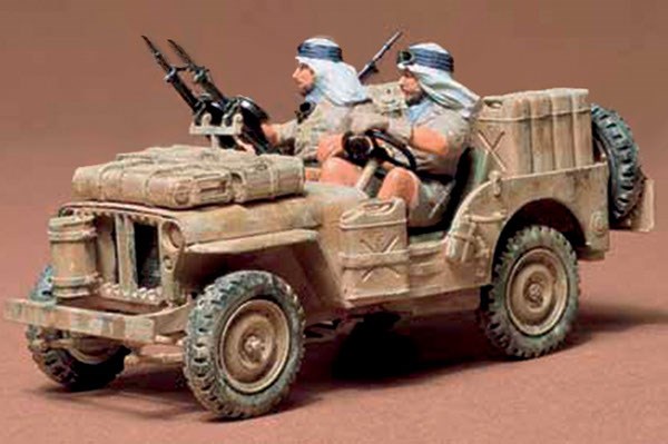 Tamiya British SAS Jeep 1/35 plastbyggsats – 35033