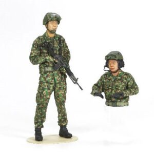 Tamiya JAPAN Ground Self Defense Force Tank Crew Set 1/16 plastbyggsats – 36316