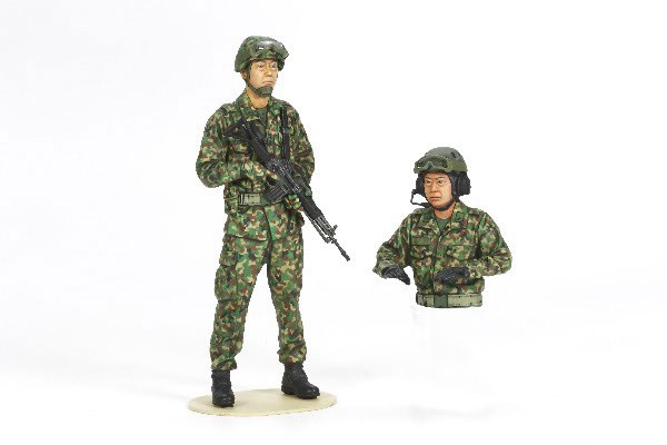 Tamiya JAPAN Ground Self Defense Force Tank Crew Set 1/16 plastbyggsats – 36316