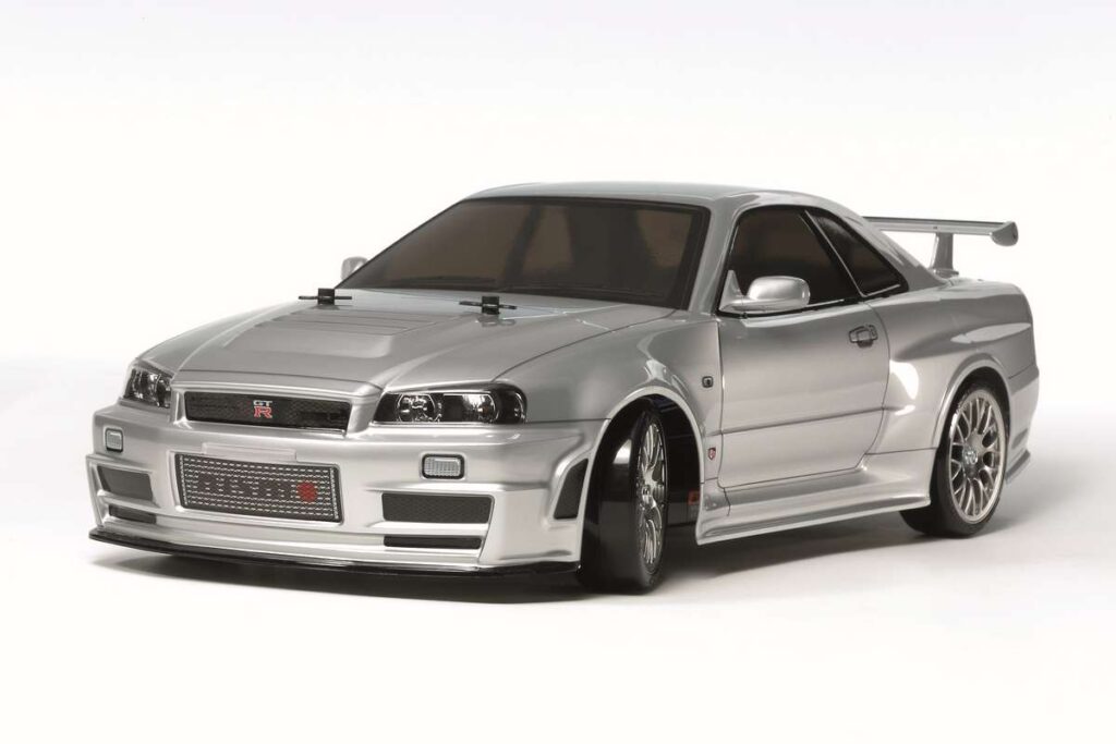 Tamiya NISMO R34 58605 Skyline GT-R Z-tune radiostyrd driftbil i skala 1/10