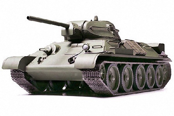 Tamiya Russian Tank T34/76 Model 1941 (CAST TURRET) 1/48 plastbyggsats – 32515