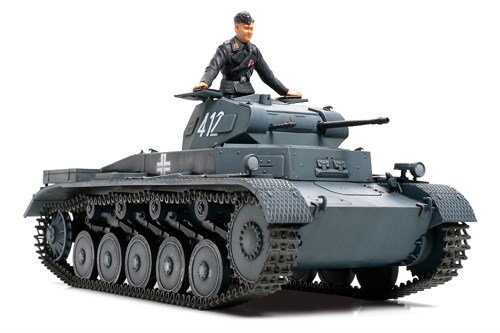 Tamiya German Panzerkampfwagen II Ausf.A/B/C (Sd.Kfz.121) (French CAMPAIGN) 1/35 plastbyggsats – 35292