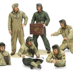 Tamiya U.S. Tank Crew Set (EUROPEAN THEATER) 1/35 plastbyggsats – 35347