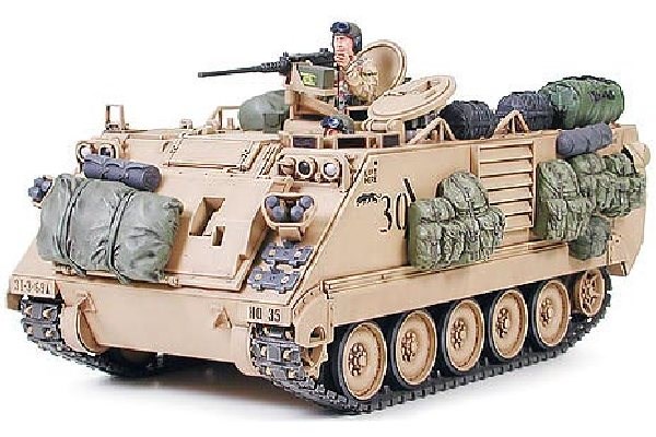 Tamiya U.S. M113A2 Armored Personnel Carrier Desert Version 1/35 plastbyggsats – 35265