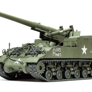 Tamiya U.S. SELF-PROPELLED 155mm Gun M40 1/35 plastbyggsats – 35351