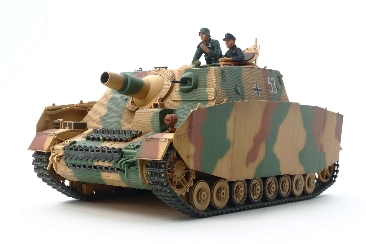 Tamiya German Assault Tank IV Brummbar Late Production 1/35 plastbyggsats – 35353