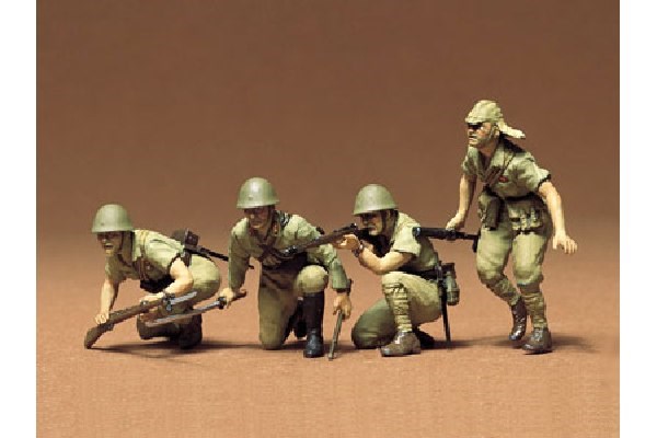 Tamiya Japanese Army Infantry 1/35 plastbyggsats – 35090