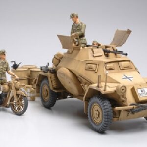 Tamiya German Armored Car Sd.Kfz.222 "NORTH African CAMPAIGN" 1/35 plastbyggsats – 35286