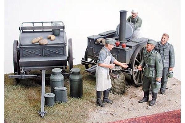 Tamiya German Field Kitchen Scenery 1/35 plastbyggsats – 35247