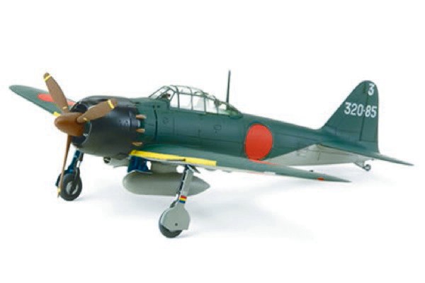 Tamiya Mitsubishi A6M5 Zero Fighter (ZEKE) 1/72 plastbyggsats – 60779
