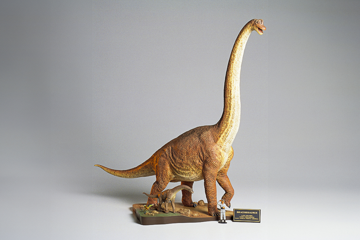 Tamiya Brachiosaurus Diorama Set 1/35 plastbyggsats – 60106