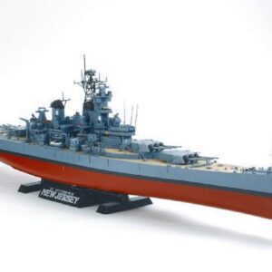 Tamiya U.S. Battleship BB-62 New Jersey (w/DETAIL UP PARTS) 1/350 plastbyggsats – 78028