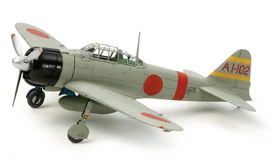 Tamiya Mitsubishi A6M2B Zero Fighter (ZEKE) 1/72 plastbyggsats – 60780