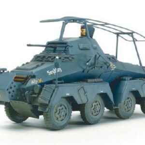 Tamiya German 8-WHEELED Heavy Armored Car Sd.Kfz.232 1/48 plastbyggsats – 32574