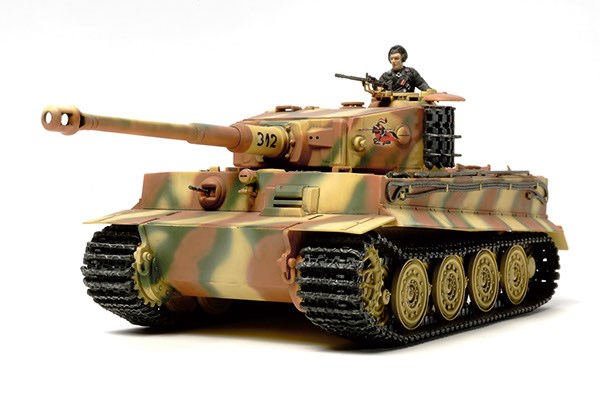 Tamiya German Tiger I Late Production 1/48 plastbyggsats – 32575