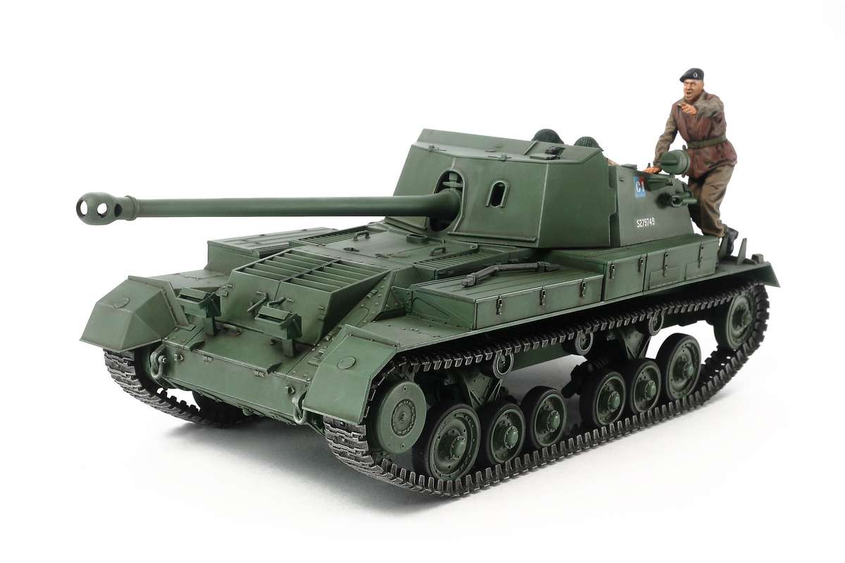 Tamiya British SELF-PROPELLED ANTI-Tank Gun Archer 1/35 plastbyggsats – 35356