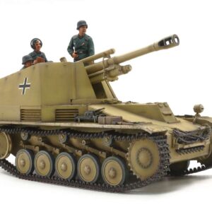 Tamiya German SELF-PROPELLED Howitzer Wespe "Italian FRONT" 1/35 plastbyggsats – 35358