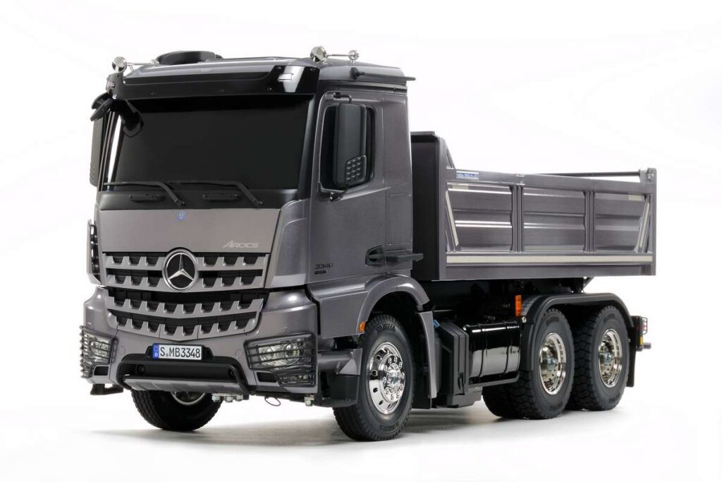 Tamiya 56357 – Mercedes-Benz Arocs 3348 6×4 Dumper 1/14