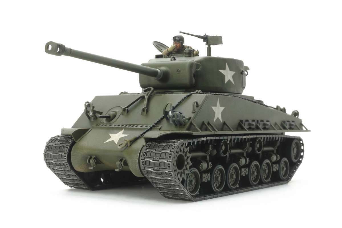 Tamiya U.S. Medium Tank M4A3E8 Sherman "EASY EIGHT" 1/48 plastbyggsats – 32595