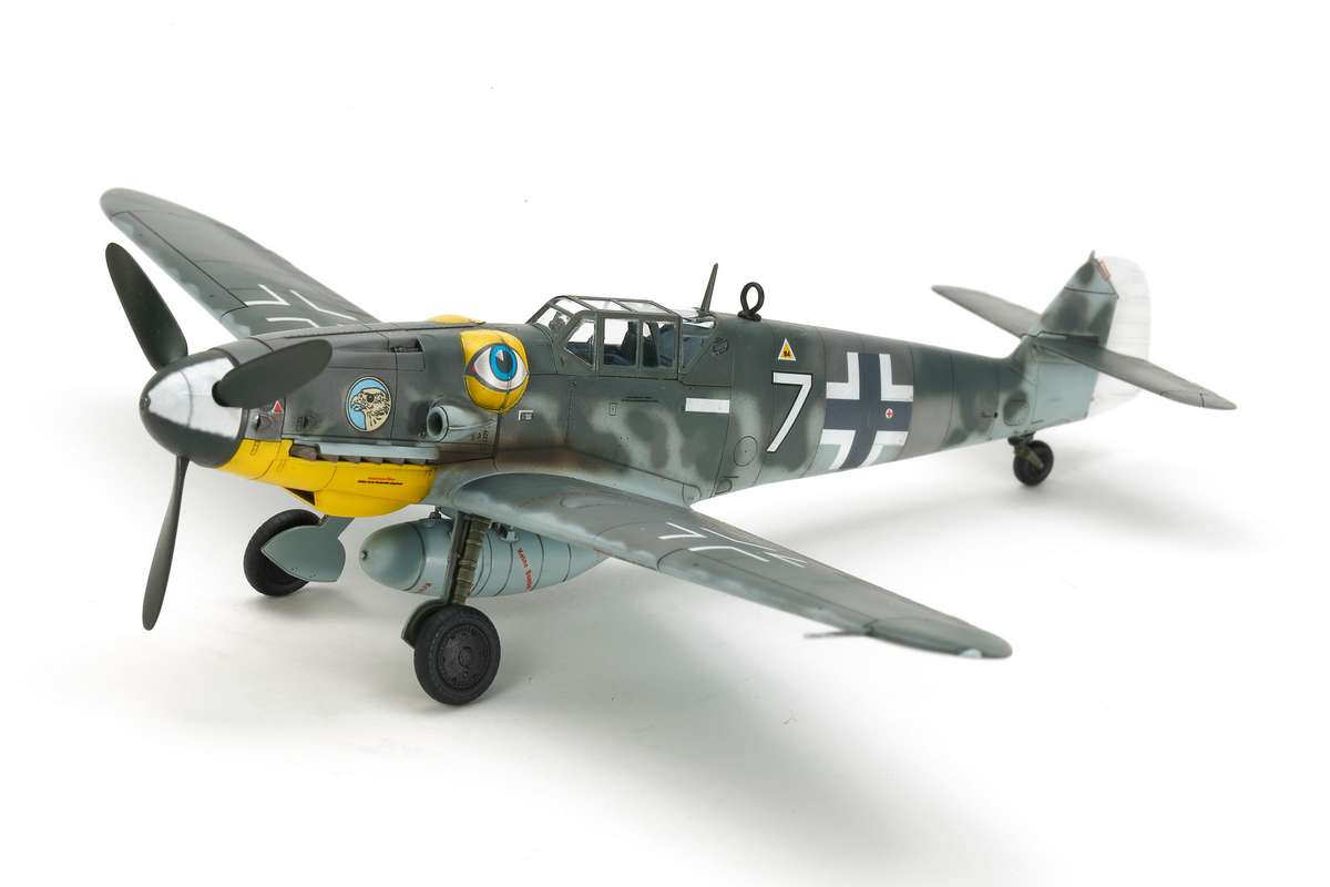 Tamiya Messerschmitt BF109 G-6 1/72 plastbyggsats – 60790