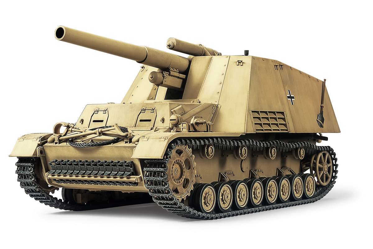Tamiya German Heavy SELF-PROPELLED Howitzer Hummel (LATE PRODUCTION) 1/35 plastbyggsats – 35367