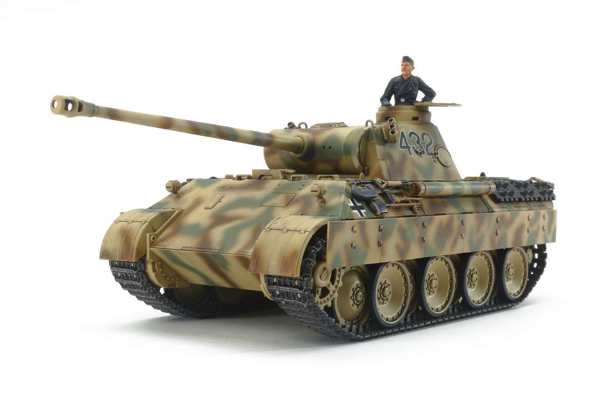 Tamiya German Tank Panther Ausf.D 1/48 plastbyggsats – 32597