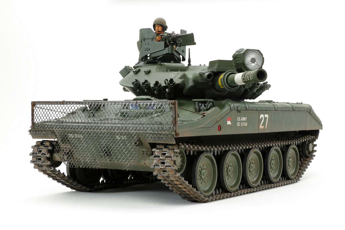 Tamiya U.S. Airborne Tank M551 Sheridan 1/16 plastbyggsats – 36213