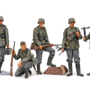 Tamiya German Infantry Set (MID-WWII) 1/35 plastbyggsats – 35371