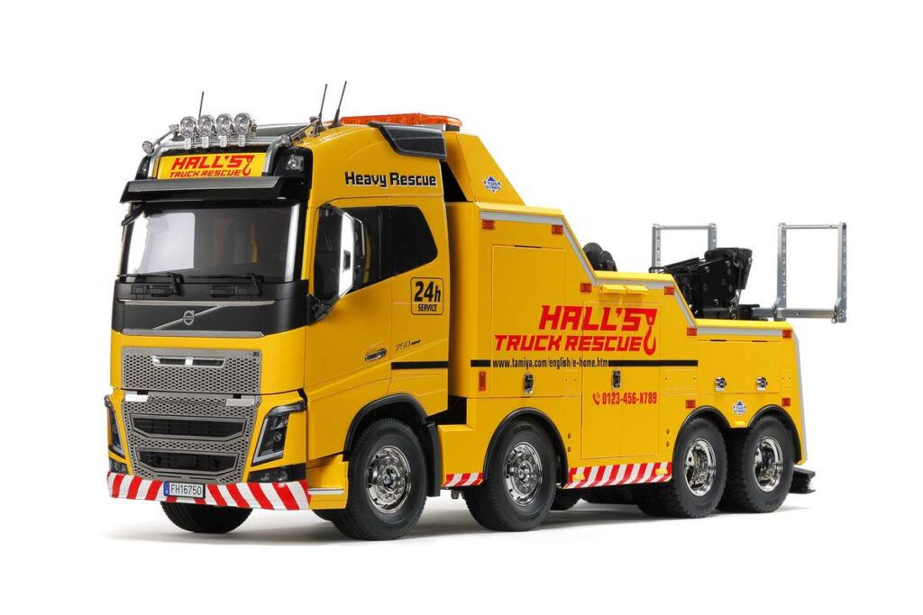 Tamiya 56362 – Volvo FH16 750 8×4 Bärgningsbil 1/14