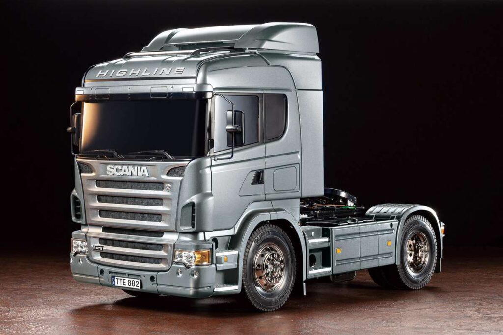 Tamiya 56364 – Scania R470 Silver Edition 1/14
