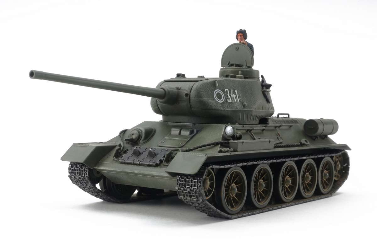 Tamiya Russian Medium Tank T-34-85 1/48 plastbyggsats – 32599