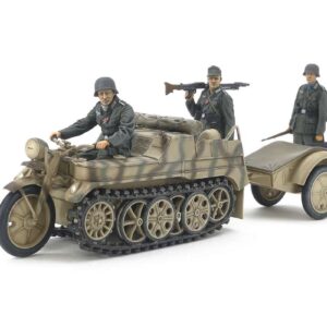 Tamiya German Sd.Kfz.2 Kettenkraftrad (MID-PRODUCTION) 1/35 plastbyggsats – 35377