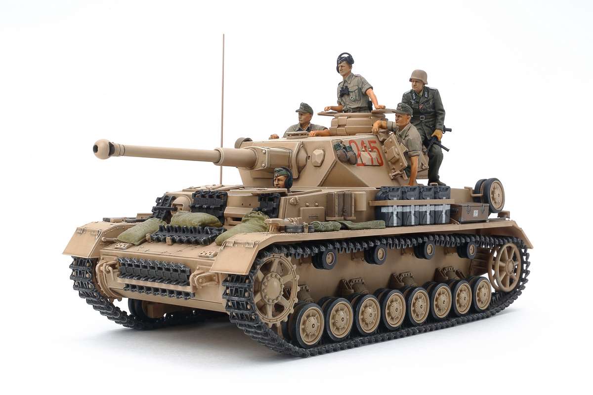 Tamiya German Tank Panzerkampfwagen IV Ausf.G (EARLY PRODUCTION) 1/35 plastbyggsats – 35378