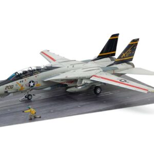 Tamiya Grumman F-14A Tomcat (LATE MODEL) Carrier Launch Set 1/48 plastbyggsats – 61122