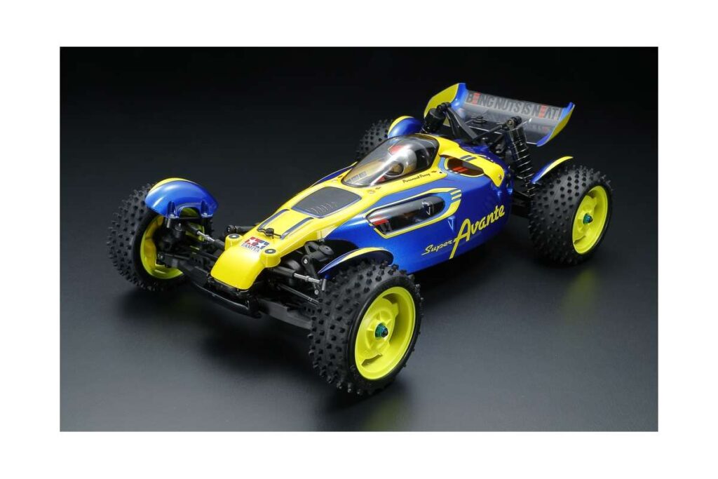 Tamiya Super Avante 58696 TD4 radiostyrd fyrhjulsdriven buggy i skala 1/10